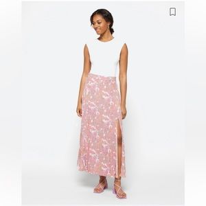 NWT- Skies Are Blue Delilah Side Slit Maxi Skirt